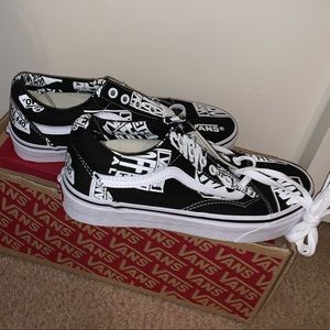 Woman’s decorative vans